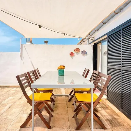 ático Playa Santandria Con Piscina Y Wifi Сasa de vacaciones Ciutadella (Menorca)