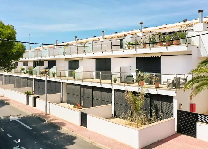 Atico Playa Santandria Con Piscina Y Wifi בית נופש