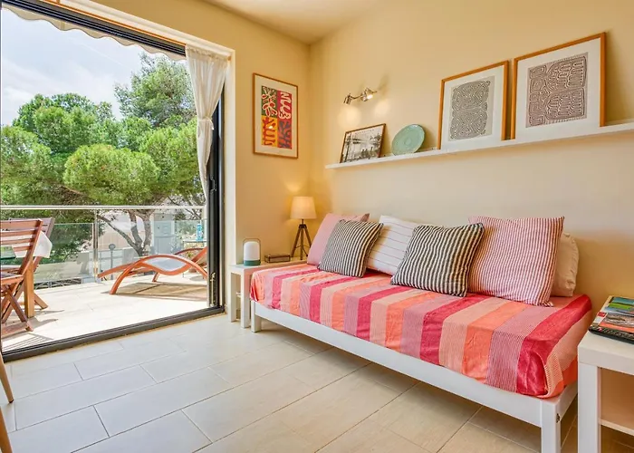 Atico Playa Santandria Con Piscina Y Wifi בית נופש