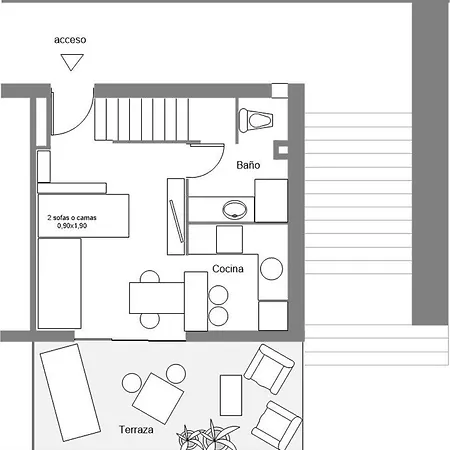 Atico Playa Santandria Con Piscina Y Wifi 度假居